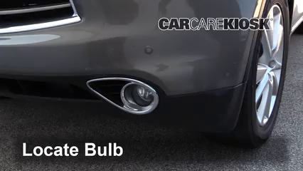2014 Infiniti QX70 3.7L V6 Lights Fog Light (replace bulb)